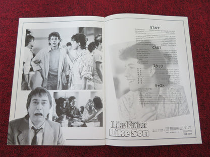 LIKE FATHER LIKE SON JAPANESE BROCHURE / PRESS BOOK DUDLEY MOOORE K.CAMERON 1987