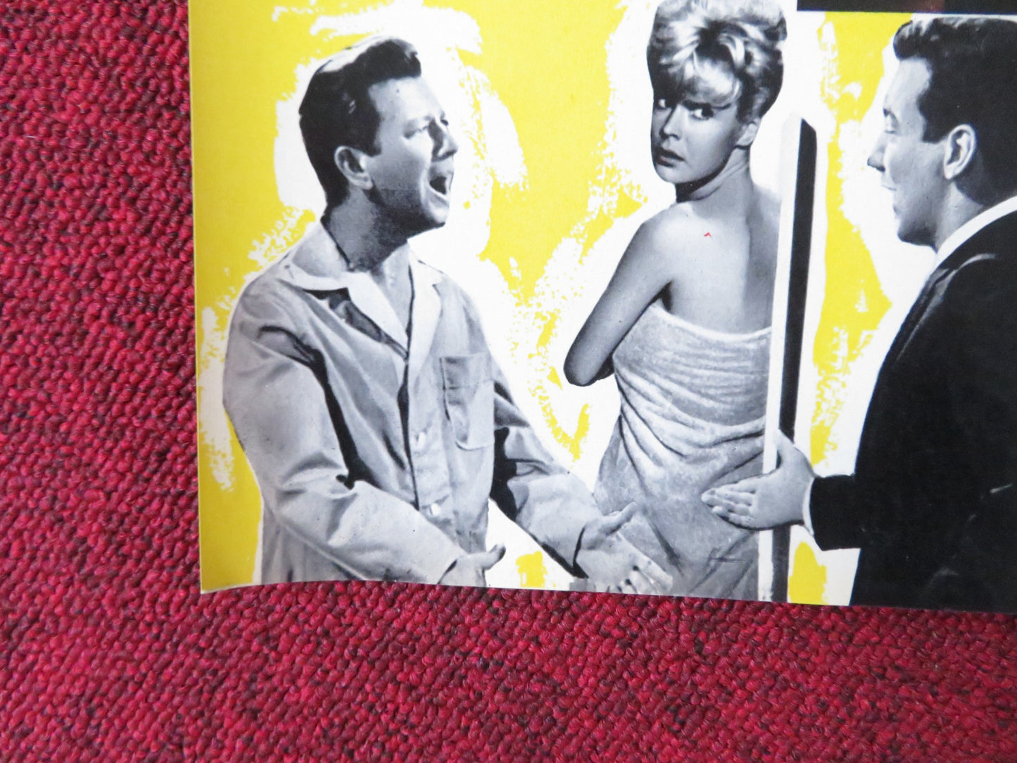 THAT FUNNY FEELING - C ITALIAN FOTOBUSTA POSTER SANDRA DEE BOBBY DARIN 1965