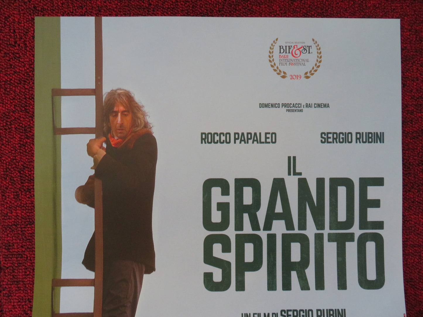 IL GRANDE SPIRITO ITALIAN LOCANDINA POSTER SERGIO RUBINI ROCCO PAPALEO 2019