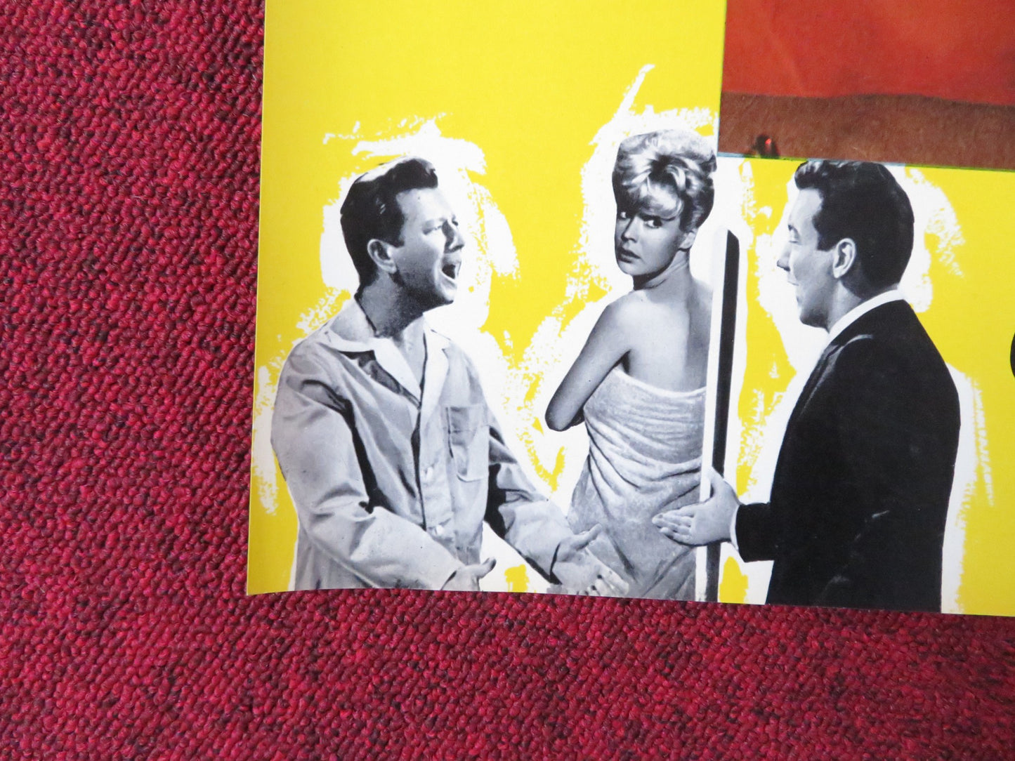 THAT FUNNY FEELING - D ITALIAN FOTOBUSTA POSTER SANDRA DEE BOBBY DARIN 1965