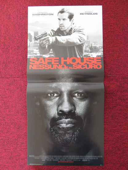 SAFE HOUSE ITALIAN LOCANDINA POSTER RYAN REYNOLDS DENZEL WASHINGTON 2012