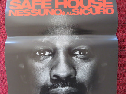 SAFE HOUSE ITALIAN LOCANDINA POSTER RYAN REYNOLDS DENZEL WASHINGTON 2012