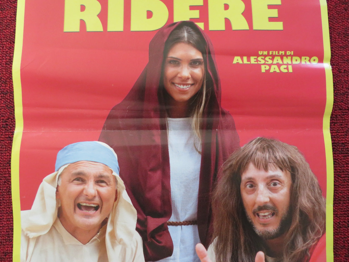 NON CI RESTA CHE RIDERE ITALIAN LOCANDINA POSTER ALESSANDRO PACI 2019