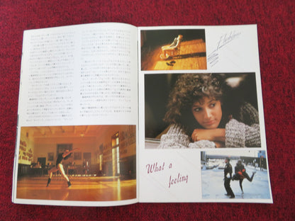 FLASHDANCE JAPANESE BROCHURE / PRESS BOOK JENNIFER BEALS MICHAEL NOURI 1983