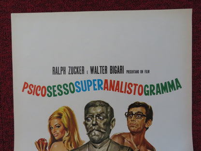 LA MANO SULLA...PSICHE! ITALIAN LOCANDINA POSTER JORGE BARREIRO ELSA DANIEL 1968