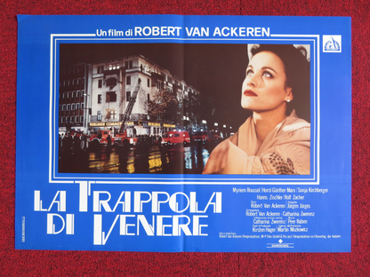 THE VENUS TRAP ITALIAN FOTOBUSTA POSTER MYRIEM ROUSSEL SONJA KIRCHBERGER 1988