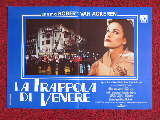 THE VENUS TRAP ITALIAN FOTOBUSTA POSTER MYRIEM ROUSSEL SONJA KIRCHBERGER 1988