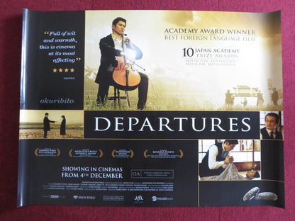 DEPARTURES UK QUAD (30"x 40") ROLLED POSTER MASAHIRO MOTOKI T. YAMAZAKI 2008