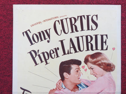 NO ROOM FOR THE GROOM US INSERT (14"x 36") POSTER TONY CURTIS PIPER LAURIE 1952