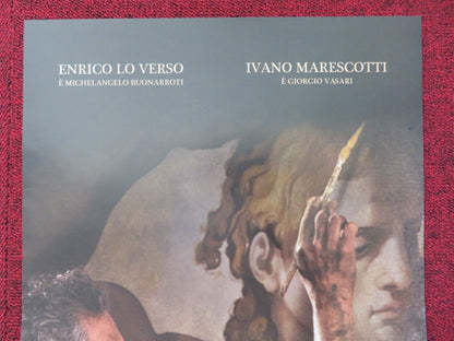 MICHELANGELO INFINITO ITALIAN LOCANDINA POSTER ENRICO LO VERSO 2017