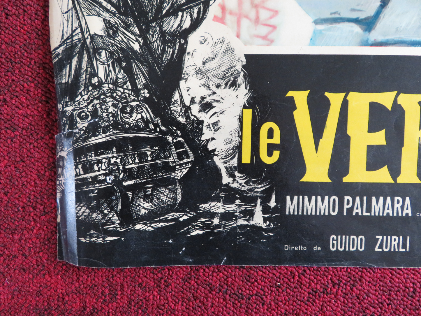 LE VERDI BANDIERE DI ALLAH ITALIAN FOTOBUSTA POSTER JOSE SUAREZ L.CRISTAL 1963