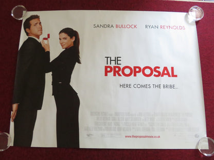 THE PROPOSAL UK QUAD (30"x 40") ROLLED POSTER SANDRA BULLOCK RYAN REYNOLDS 2009