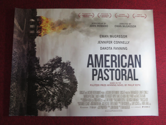 AMERICAN PASTORAL UK QUAD (30"x 40") ROLLED POSTER EWAN MCGREGOR 2016