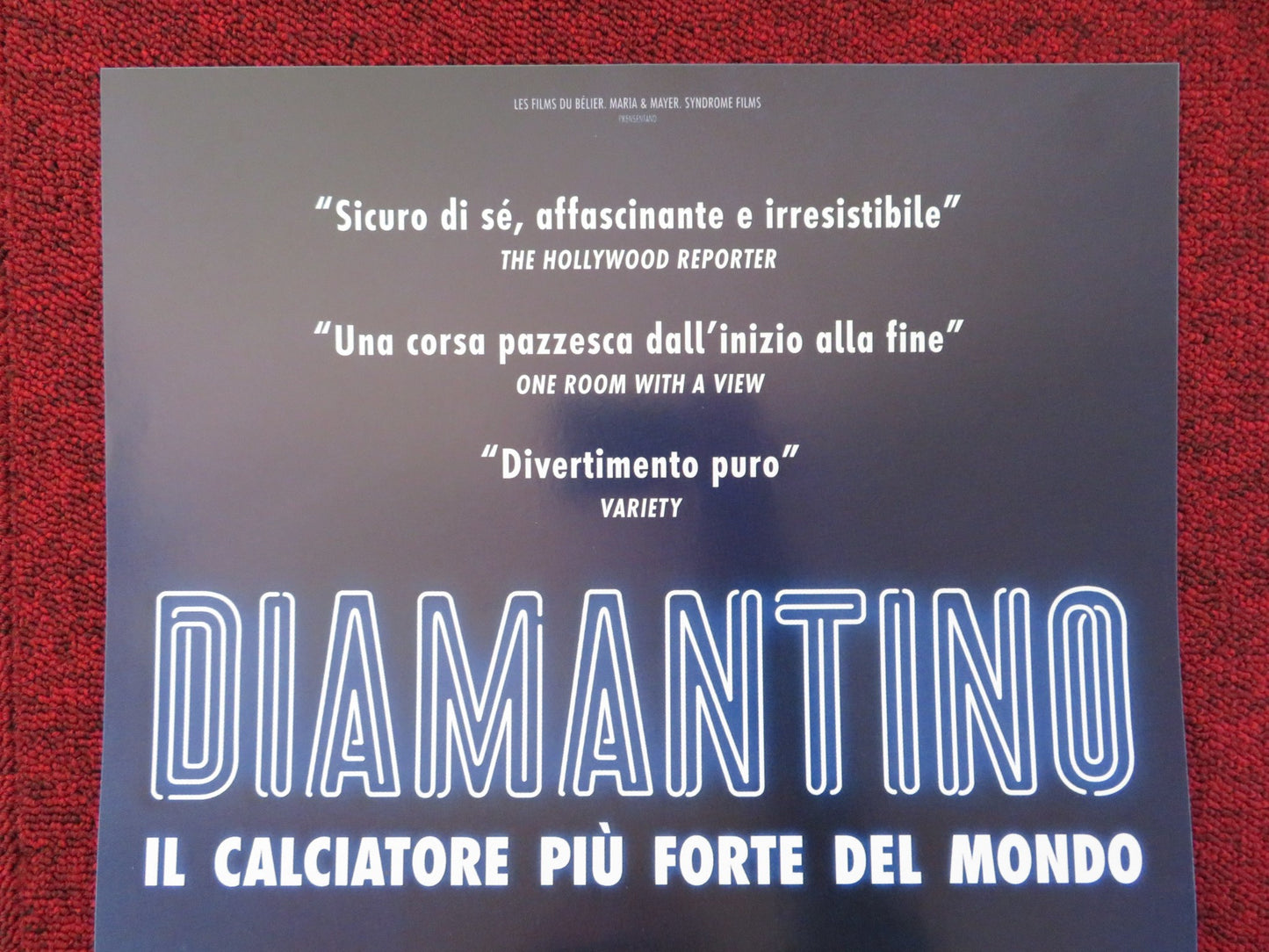 DIAMANTINO ITALIAN LOCANDINA POSTER CARLOTO COTTA 2018