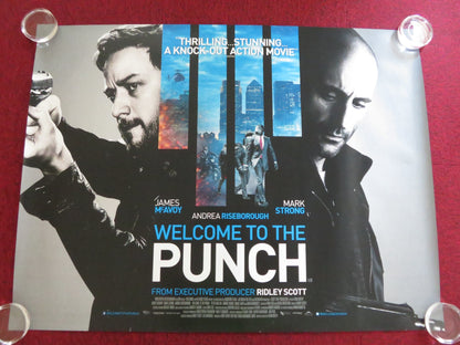 WELCOME TO THE PUNCH UK QUAD (30"x 40") ROLLED POSTER JAMES MCAVOY 2013