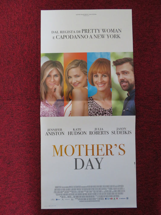 MOTHER'S DAY ITALIAN LOCANDINA POSTER JENNIFER ANISTON KATE HUDSON 2016