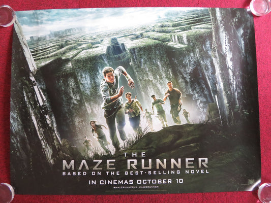 MAZE RUNNER UK QUAD (30"x 40") ROLLED POSTER DYLAN O'BRIEN WILL POULTER 2014