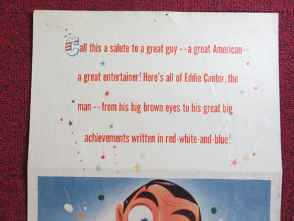 THE EDDIE CANTOR STORY US INSERT (14"x 36") POSTER KEEFE BRASSELLE 1953