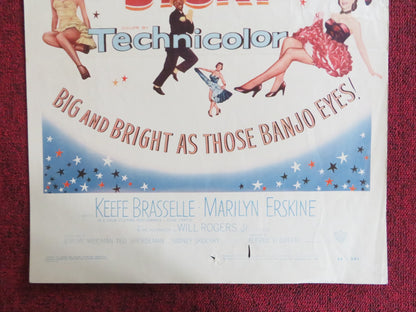 THE EDDIE CANTOR STORY US INSERT (14"x 36") POSTER KEEFE BRASSELLE 1953