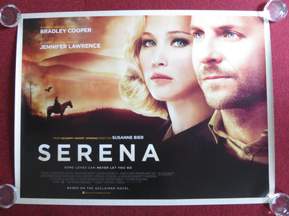 SERENA UK QUAD (30"x 40") ROLLED POSTER BRADLEY COOPER JENNIFER LAWRENCE 2014