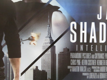 JACK RYAN: SHADOW RECRUIT UK QUAD ROLLED POSTER CHRIS PINE KEIRA KNIGHTLEY 2014