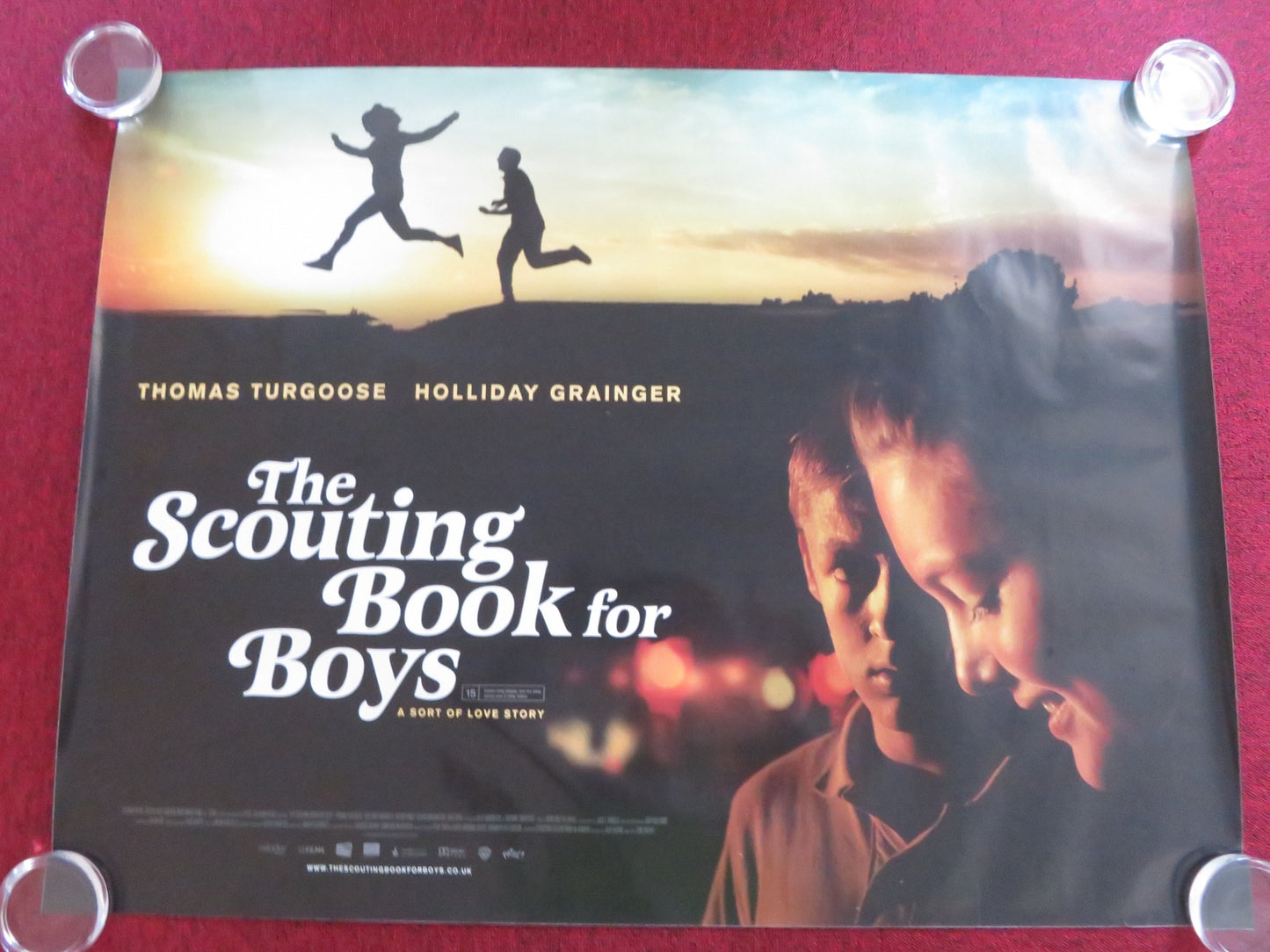 THE SCOUTING BOOK FOR BOYS UK QUAD ROLLED POSTER THOMAS TURGOOSE GRAINGER 2009