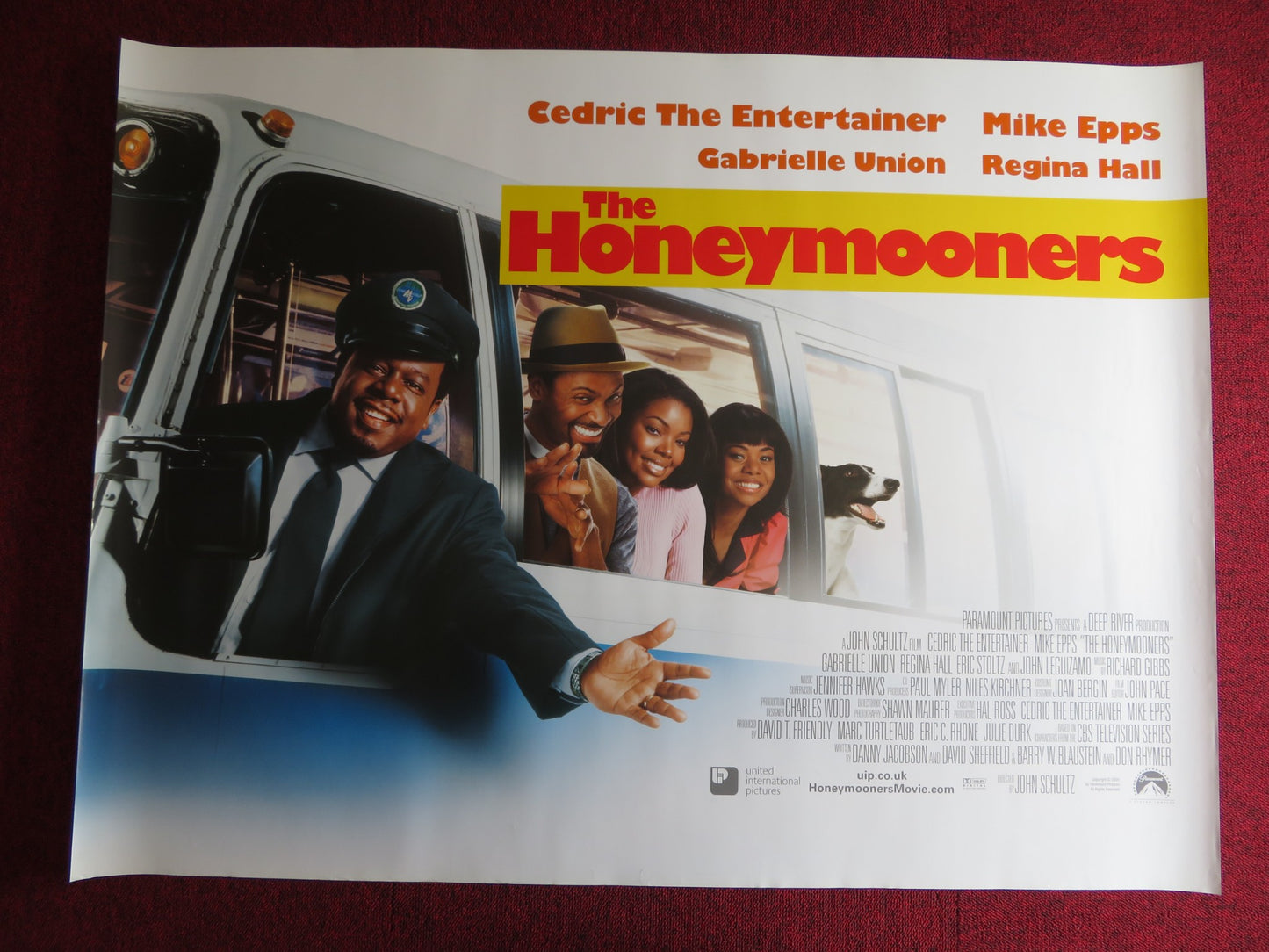 THE HONEYMOONERS UK QUAD (30"x 40") ROLLED POSTER CEDRIC THE ENTERTAINER 2005