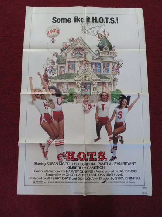 H.O.T.S. FOLDED US ONE SHEET POSTER SUSAN KIGER LISA LONDON 1979