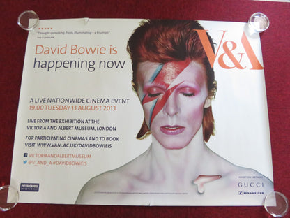 DAVID BOWIE IS UK QUAD ROLLED POSTER HAMISH HAMILTON VICKY BROAKES 2013