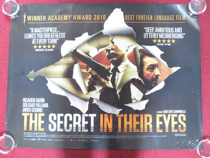 THE SECRET IN THEIR EYES UK QUAD ROLLED POSTER DARIN SOLEDAD VILLAMIL 2009