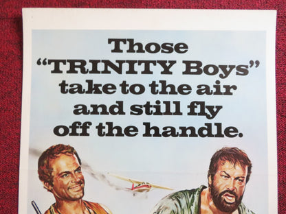 ALL THE WAY BOYS US INSERT (14"x 36") POSTER TERENCE HILL BUD SPENCER 1973