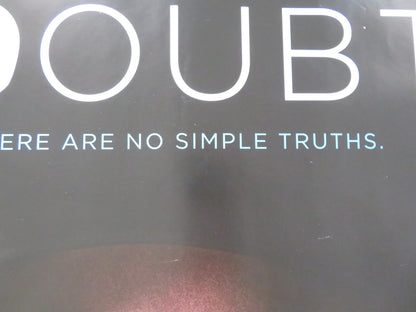 DOUBT UK QUAD ROLLED POSTER PHILIP SEYMOUR HOFFMAN MERYL STREEP 2008