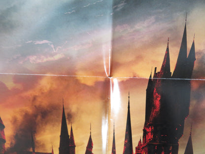 HARRY POTTER AND THE DEATHLY HALLOWS 7 PART 1 &2 FOLDED US ONE SHEET POSTER 2010