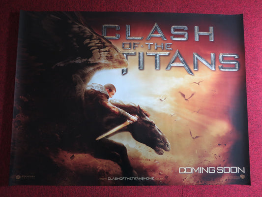 CLASH OF THE TITANS UK QUAD (30"x 40") ROLLED POSTER SAM WORTHINGTON 2010