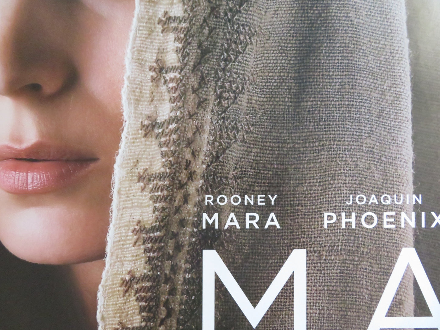 MARY MAGDALENE UK QUAD ROLLED POSTER ROONEY MARA JOAQUIN PHOENIX 2018