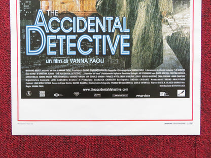 THE ACCIDENTAL DETECTIVE ITALIAN LOCANDINA POSTER DAVID KRIEGEL C. MOGLIA 2003