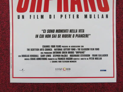 ORPHANS ITALIAN LOCANDINA POSTER DOUGLAS HENSHALL GARY LEWIS 1998