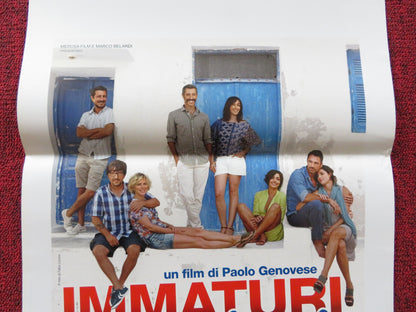 IMMATURI IL VIAGGIO ITALIAN LOCANDINA POSTER RAOUL BOVA BARBORA BOBULOVA 2012