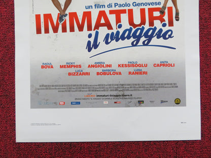 IMMATURI IL VIAGGIO ITALIAN LOCANDINA POSTER RAOUL BOVA BARBORA BOBULOVA 2012