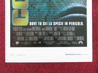 CONGO ITALIAN LOCANDINA POSTER LAURA LINNEY TIM CURRY 1995