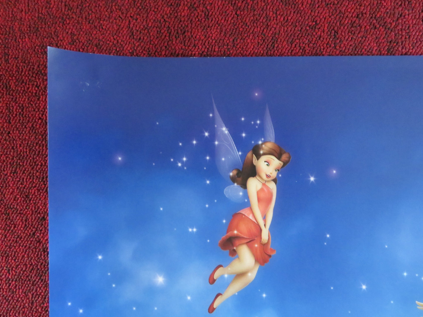 TINKER BELL AND THE LEGEND OF THE NEVERBEAST QUAD (30"x 40") ROLLED POSTER 2014