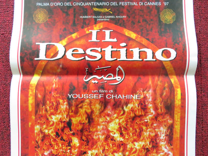 IL DESTINO / DESTINY ITALIAN LOCANDINA POSTER NOUR EL-SHERIF LAYLA OLWI 1997