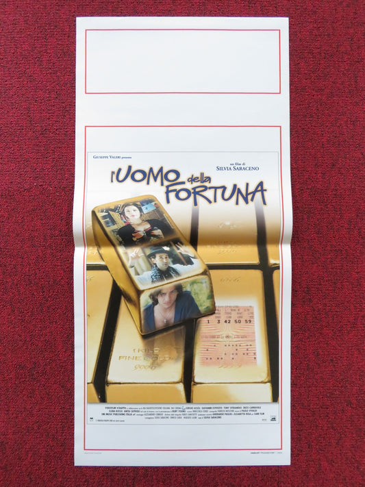 L'UMO DELLA FORTUNA ITALIAN LOCANDINA POSTER SERGIO ASSISI GIOVANNI EPOSITO 2000