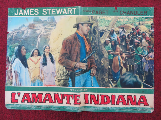 BROKEN ARROW - D ITALIAN FOTOBUSTA POSTER JAMES STEWART DEBRA PAGET 1964