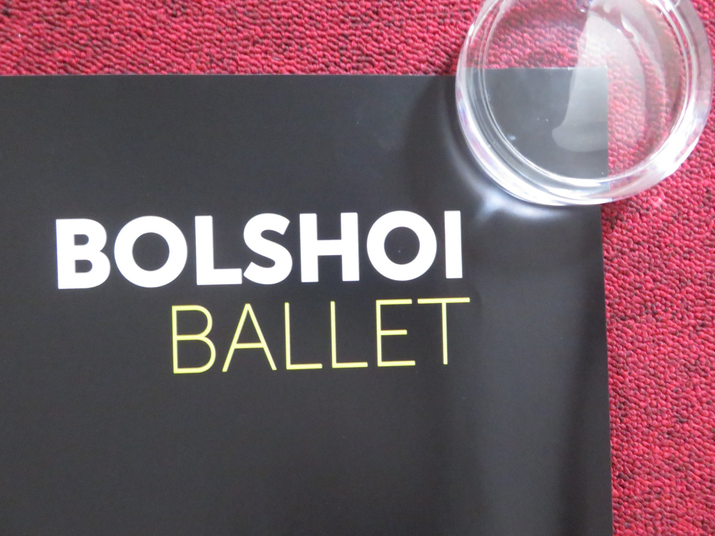 BOLSHOI BALLET UK QUAD (30"x 40") ROLLED POSTER SWAN LAKE NUTCRACKER 2014