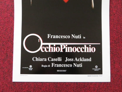 OCCHIOPINOCCHIO ITALIAN LOCANDINA POSTER FRANCESCO NUTI CHIARA CASELLI 1994