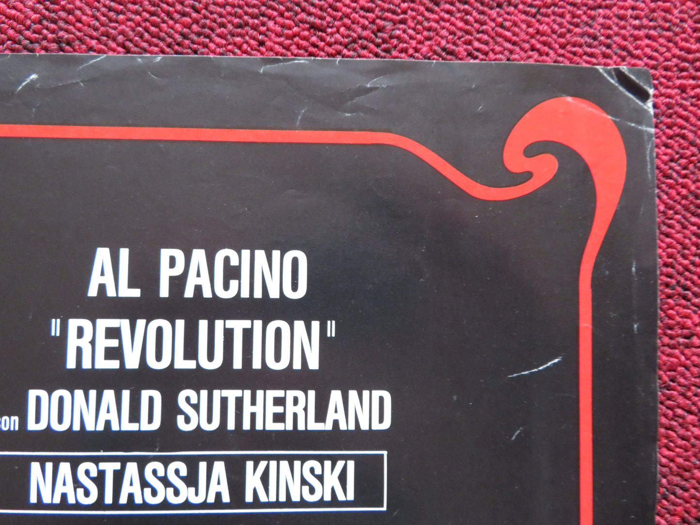 REVOLUTION ITALIAN FOTOBUSTA POSTER AL PACINO DONALD SUTHERLAND 1985