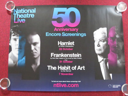 NATIONAL THEATRE LIVE 50TH ANNIVERSARY... UK QUAD (30"x 40") ROLLED POSTER 2013