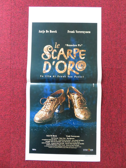 LE SCARPE D'ORO ITALIAN LOCANDINA POSTER ANTJE DE BOECK FRANK VEREUYSSEN 1996