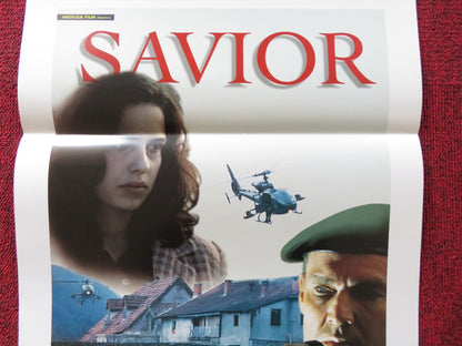 SAVIOR ITALIAN LOCANDINA POSTER DENNIS QUAID NASTASSJA KINSKI 1998